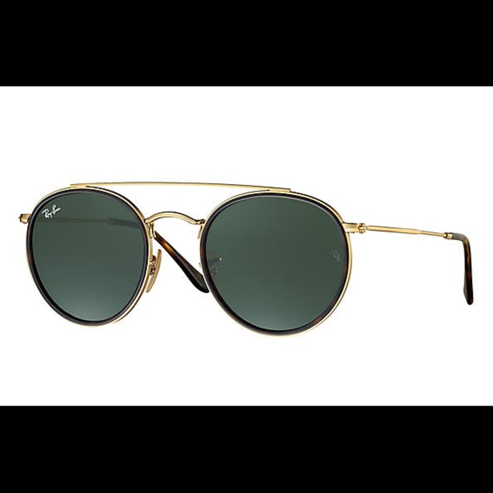 RayBan Round Double Bridge sunglasses